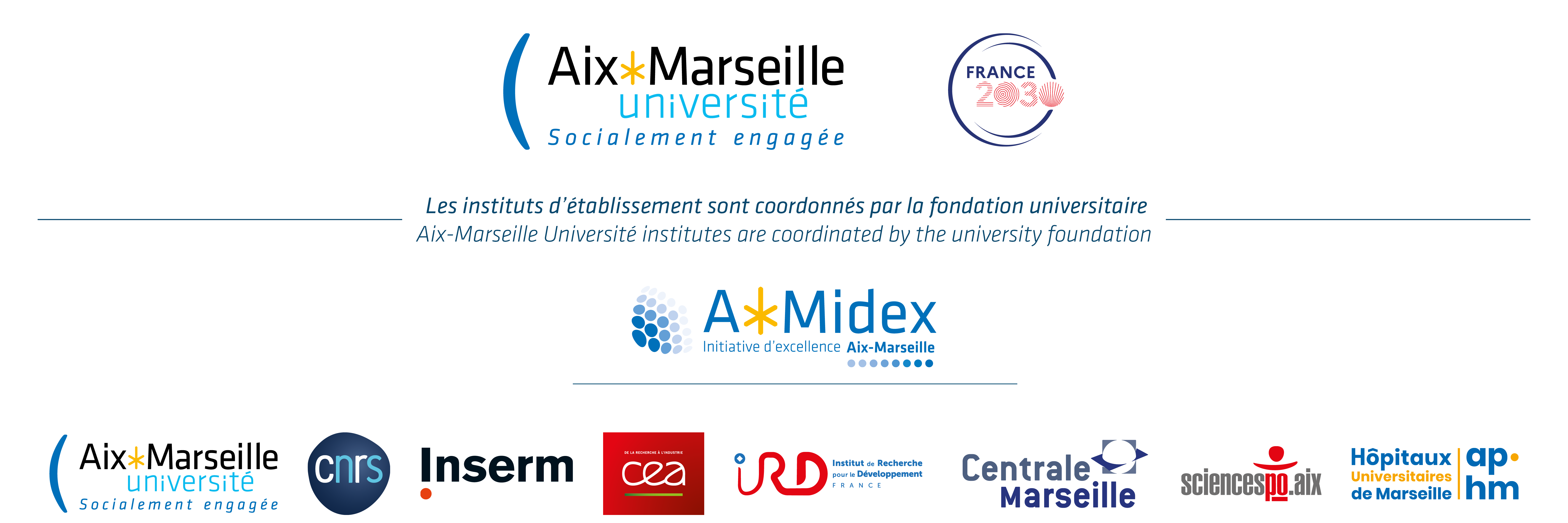 Headband Aix-Marseille Université Institutes for research and education